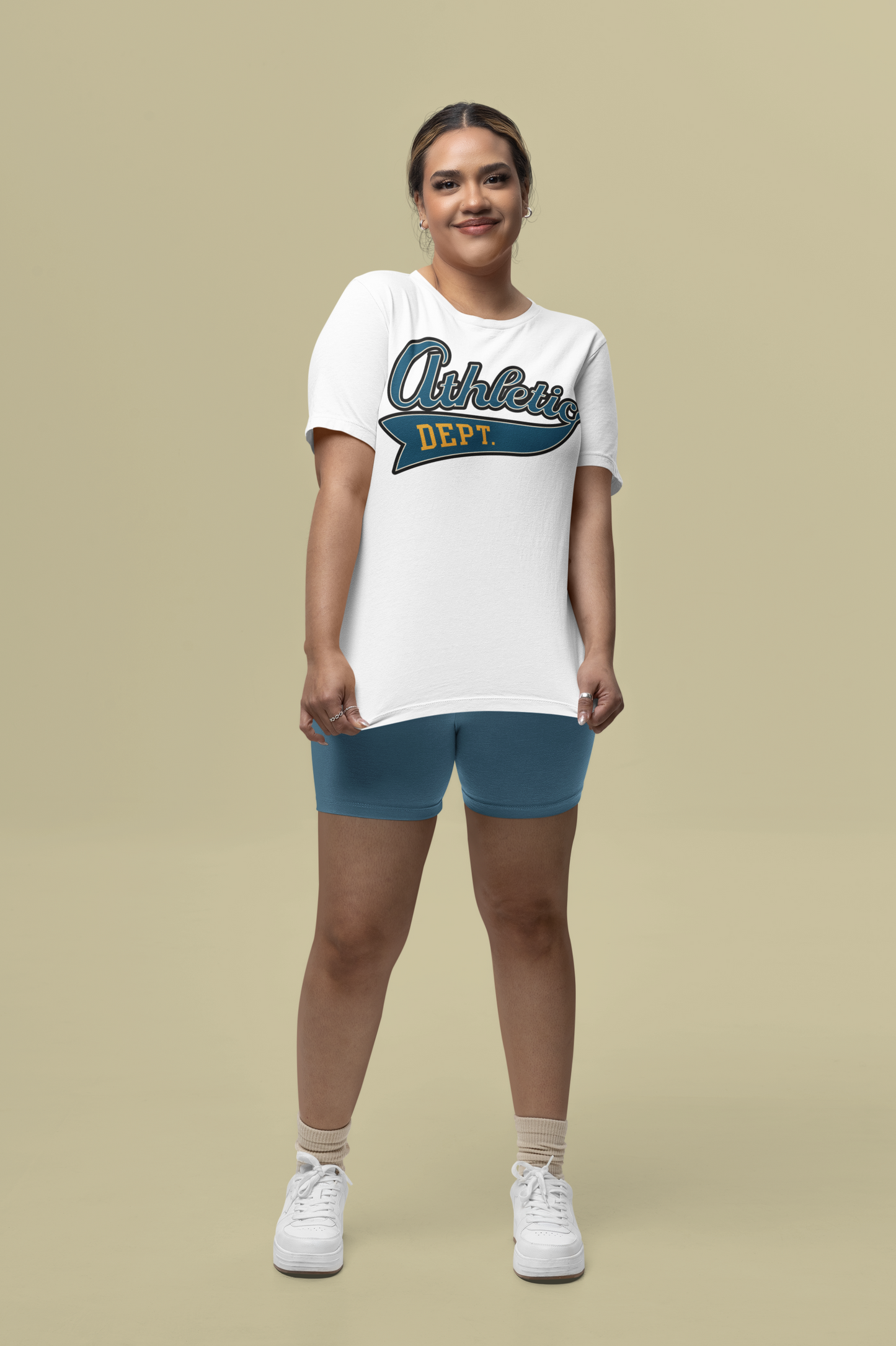 Athletic Dept. Tee - White - BURBENT®