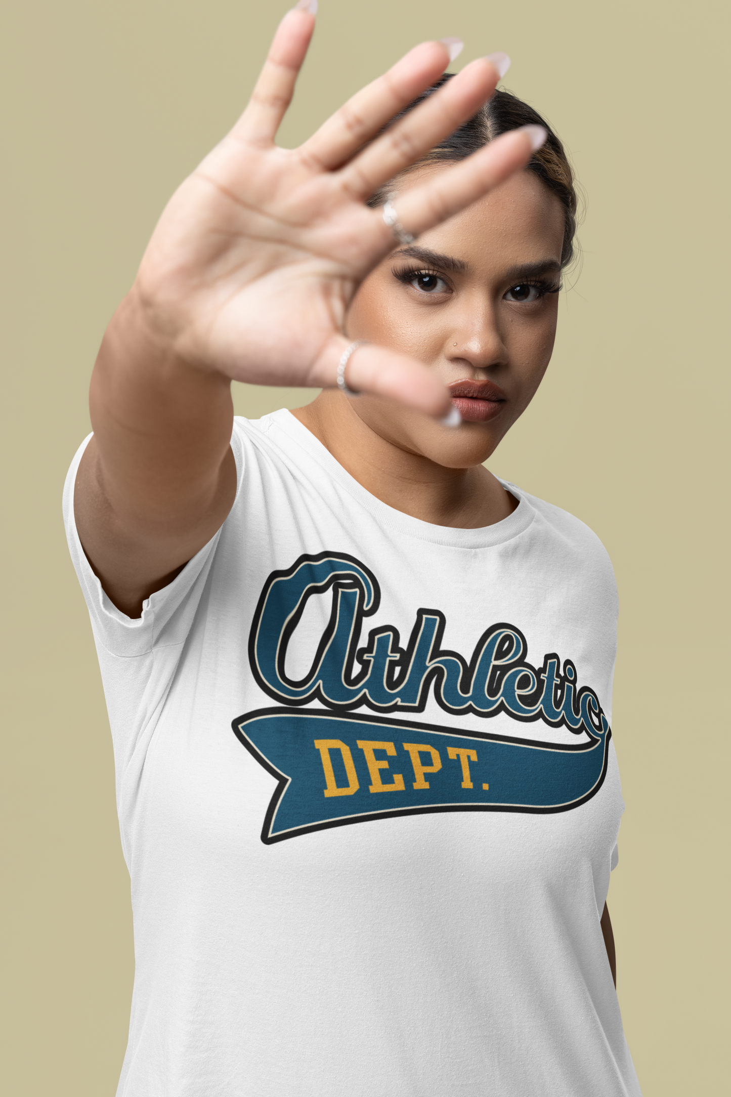 Athletic Dept. Tee - White - BURBENT®