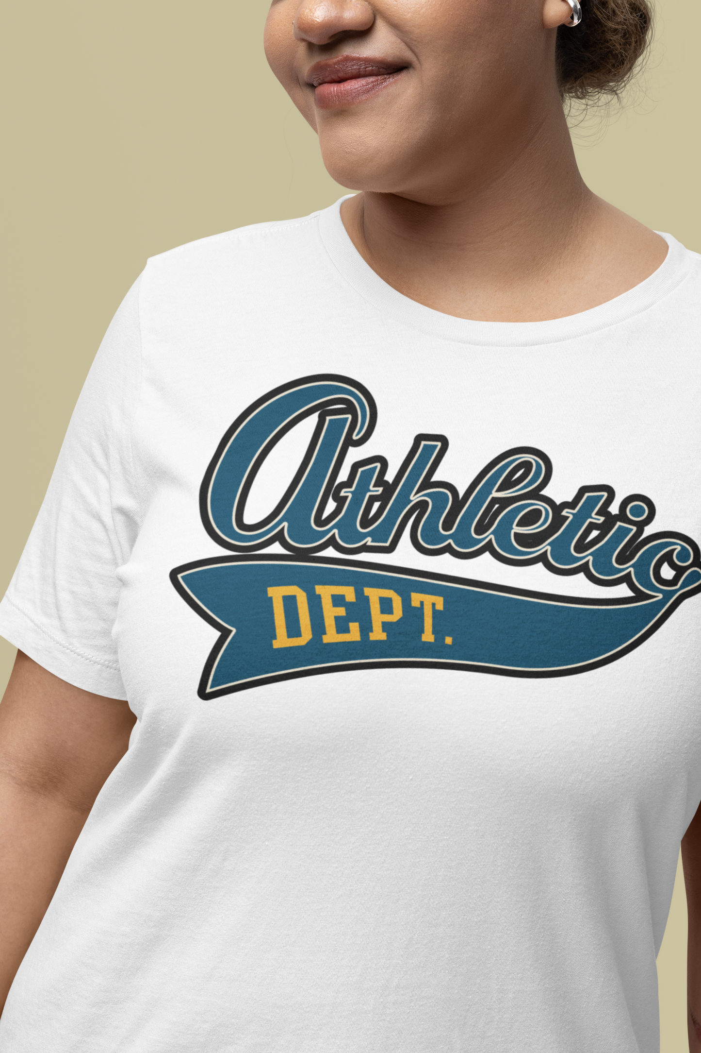 Athletic Dept. Tee - White - BURBENT®