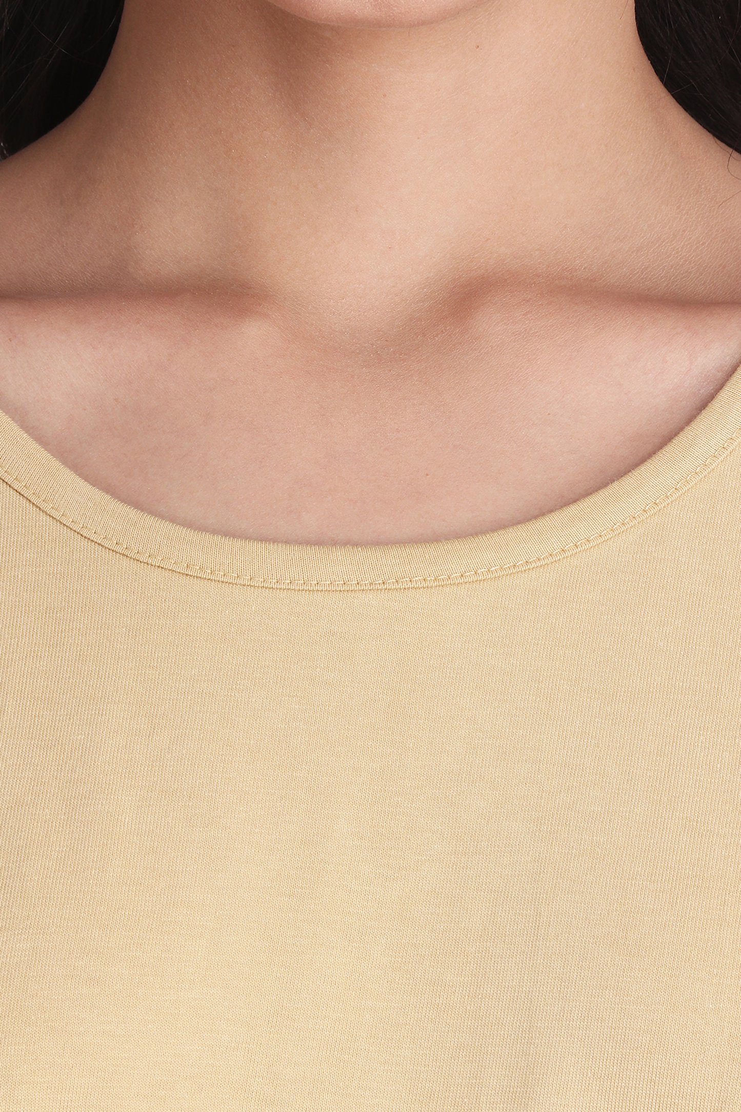 Womens Beige Tshirt - BURBENT®