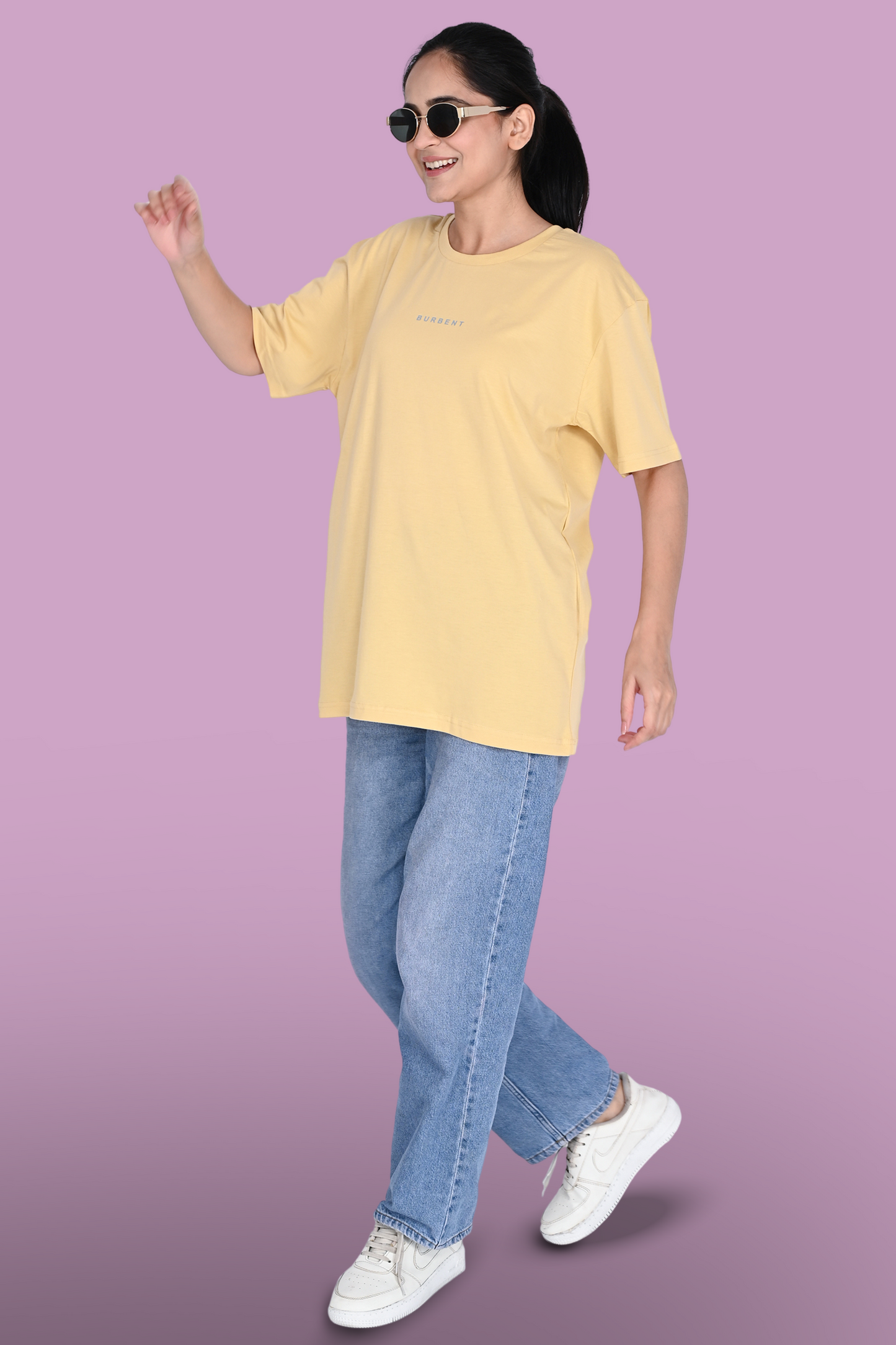 Beige Supima® Cotton T-shirt - BURBENT®