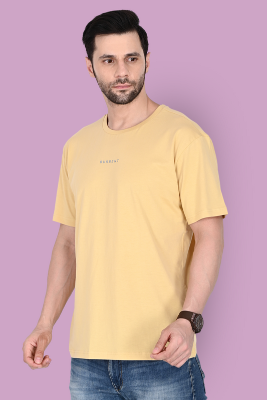 Beige Supima® Cotton T-shirt - BURBENT®