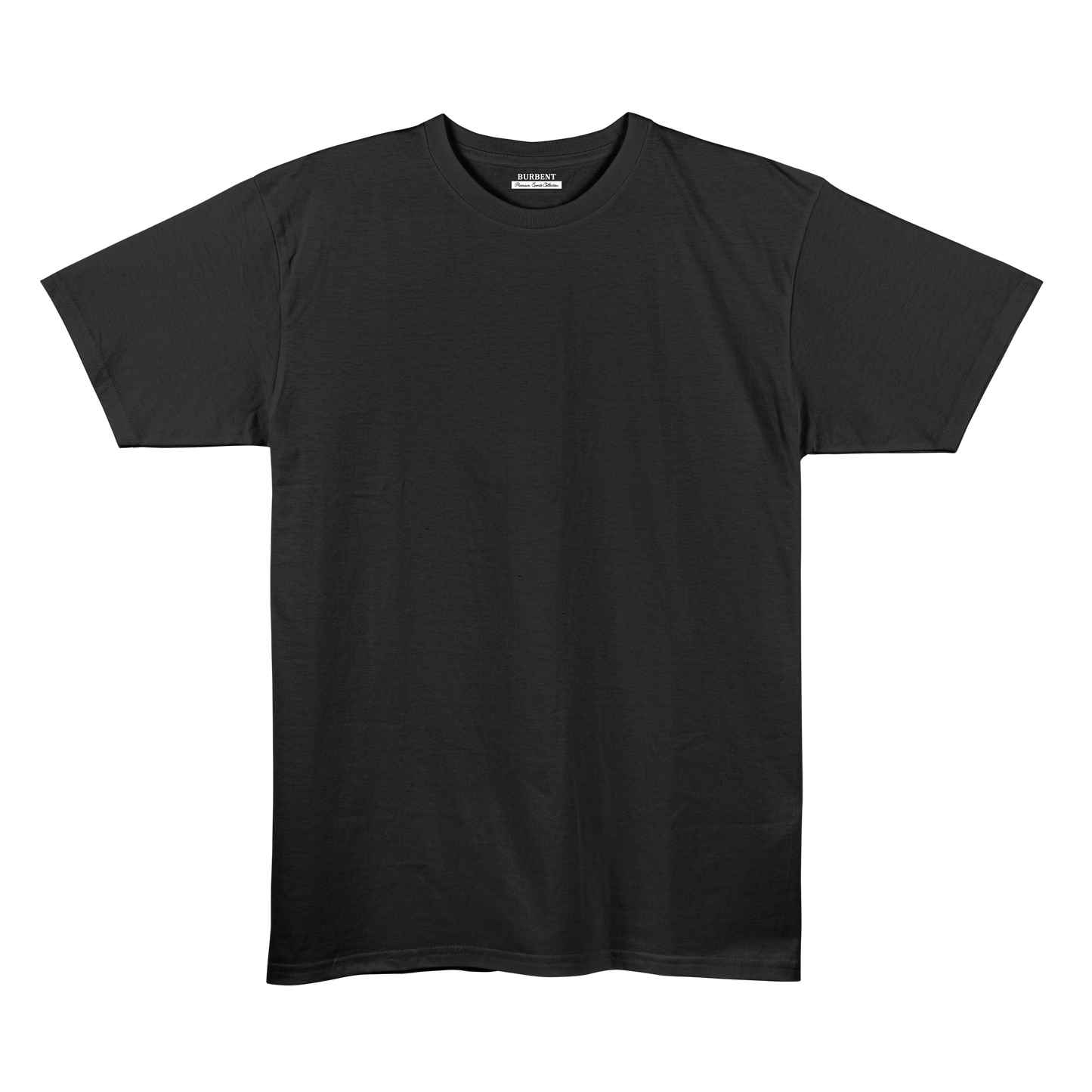 Black Unisex Regular Fit Tshirt - BURBENT®