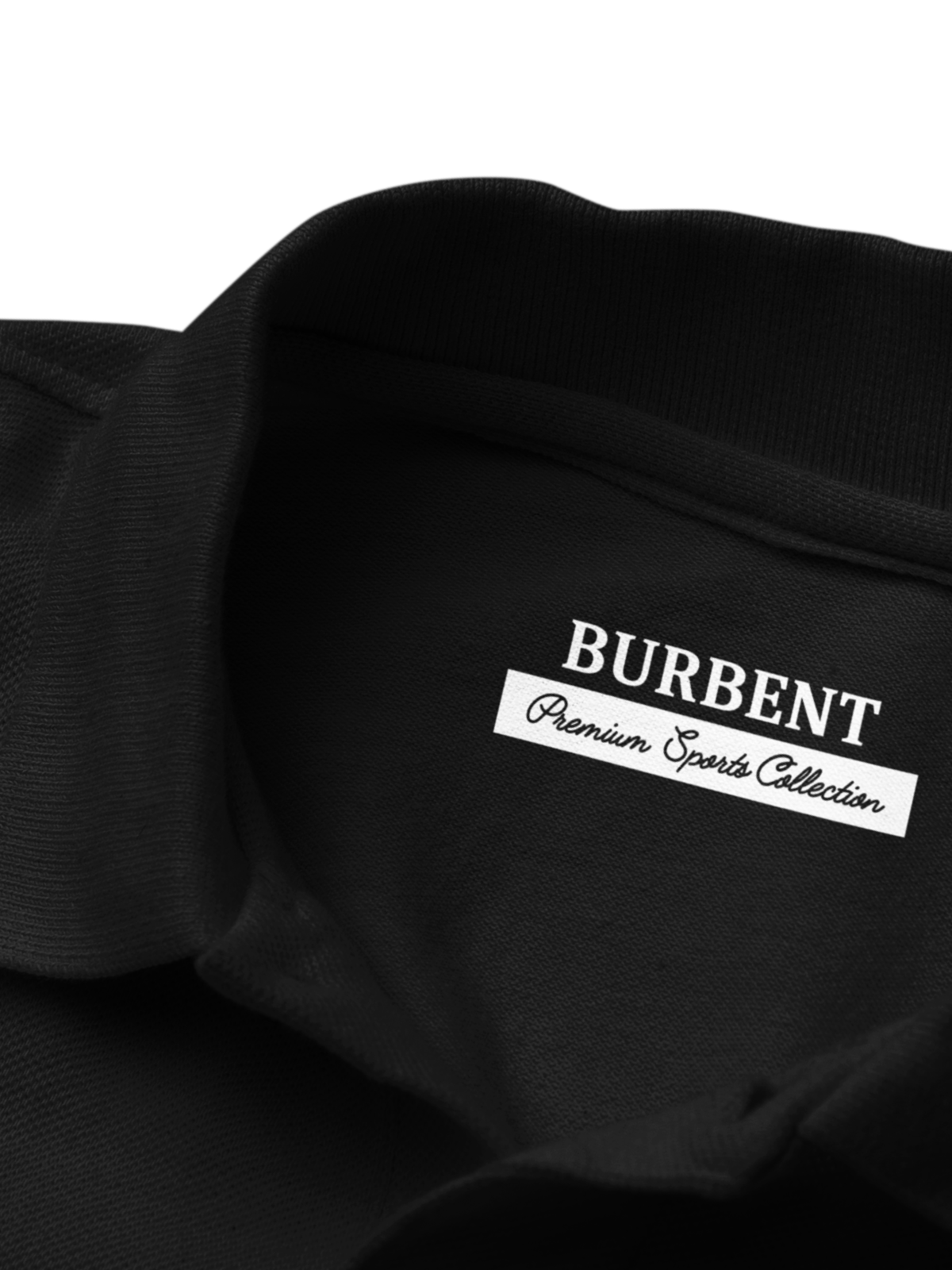 Black Polo for Men - BURBENT®
