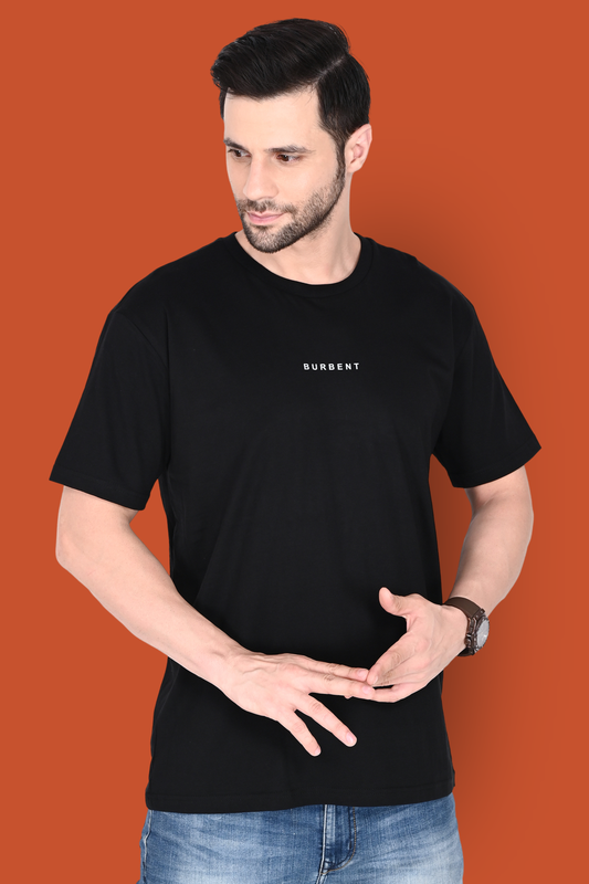 Black Supima® Cotton T-shirt - BURBENT®