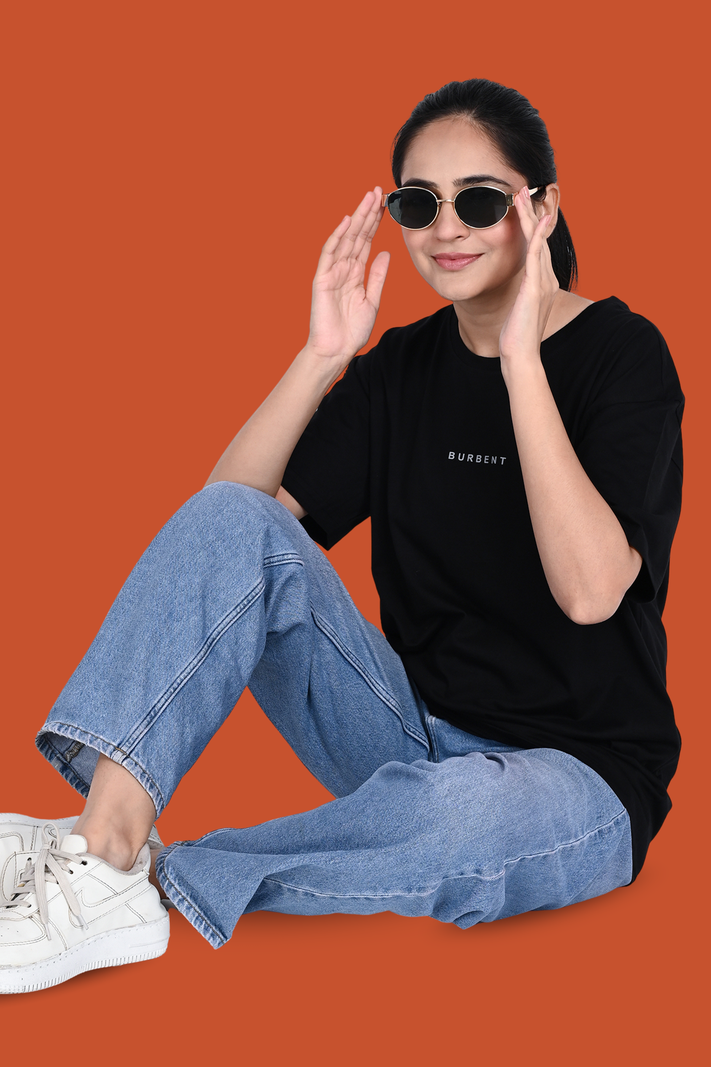 Black Supima® Cotton T-shirt - BURBENT®