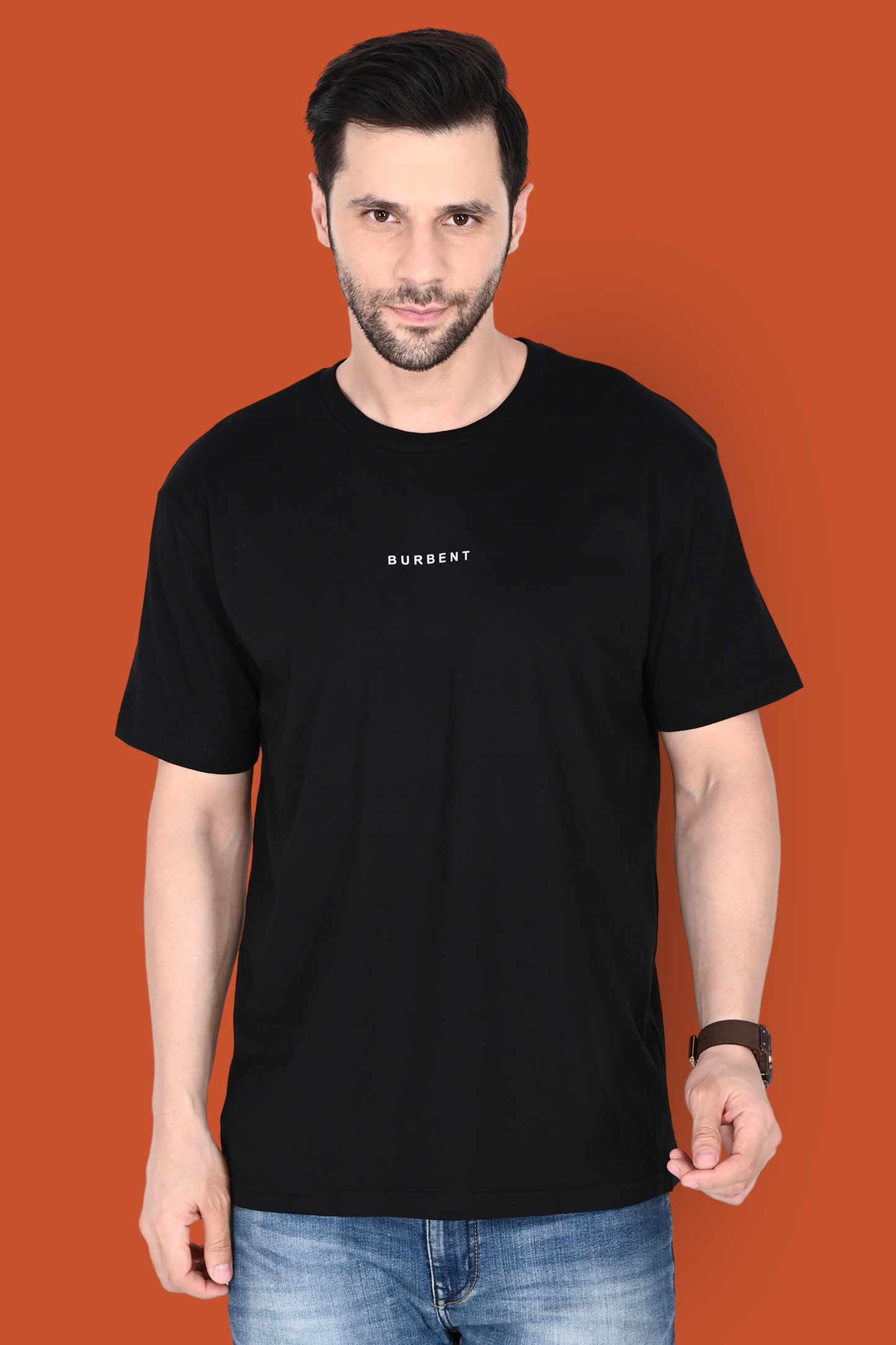 Black Supima® Cotton T-shirt - BURBENT®