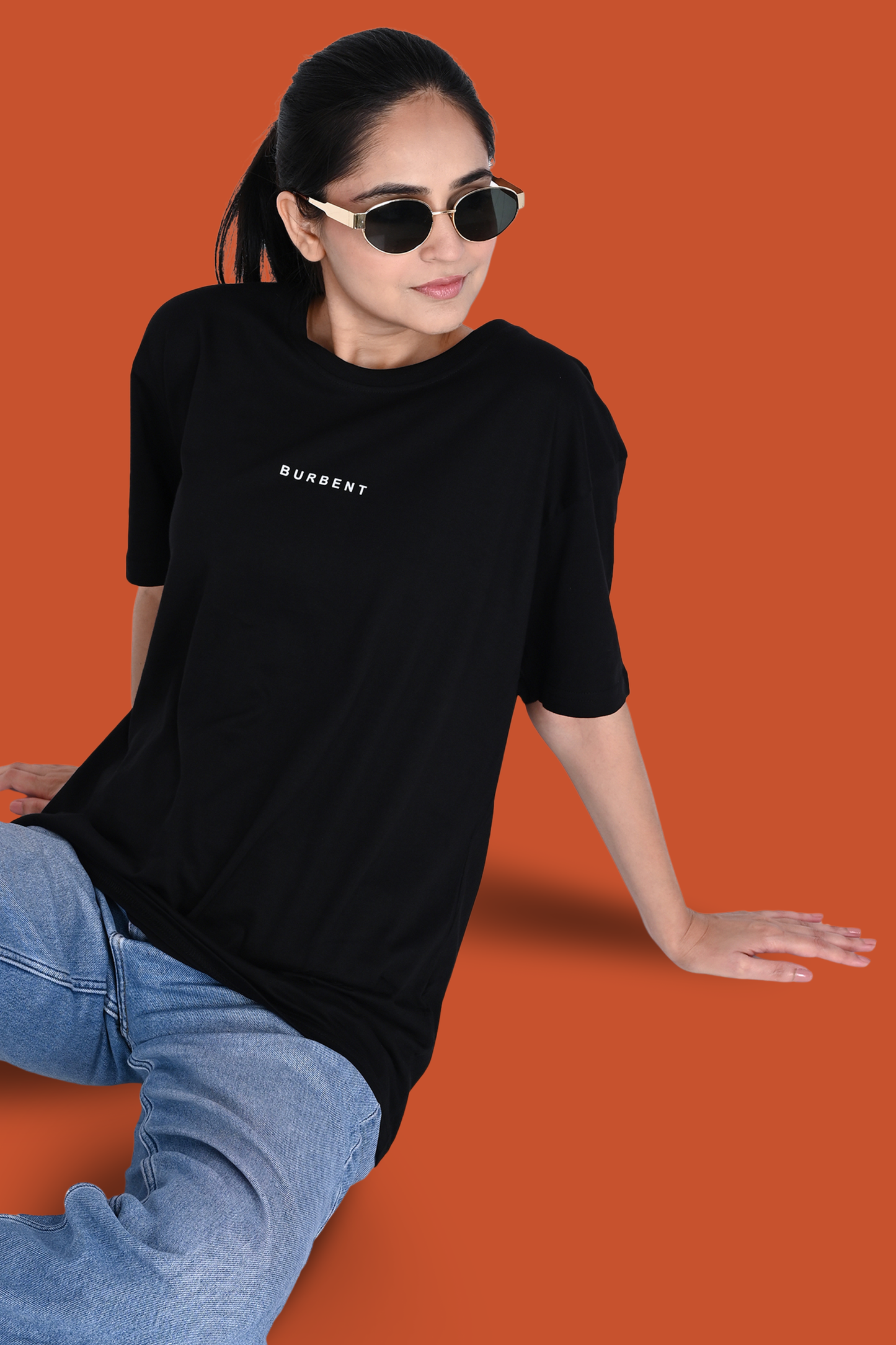 Black Supima® Cotton T-shirt - BURBENT®