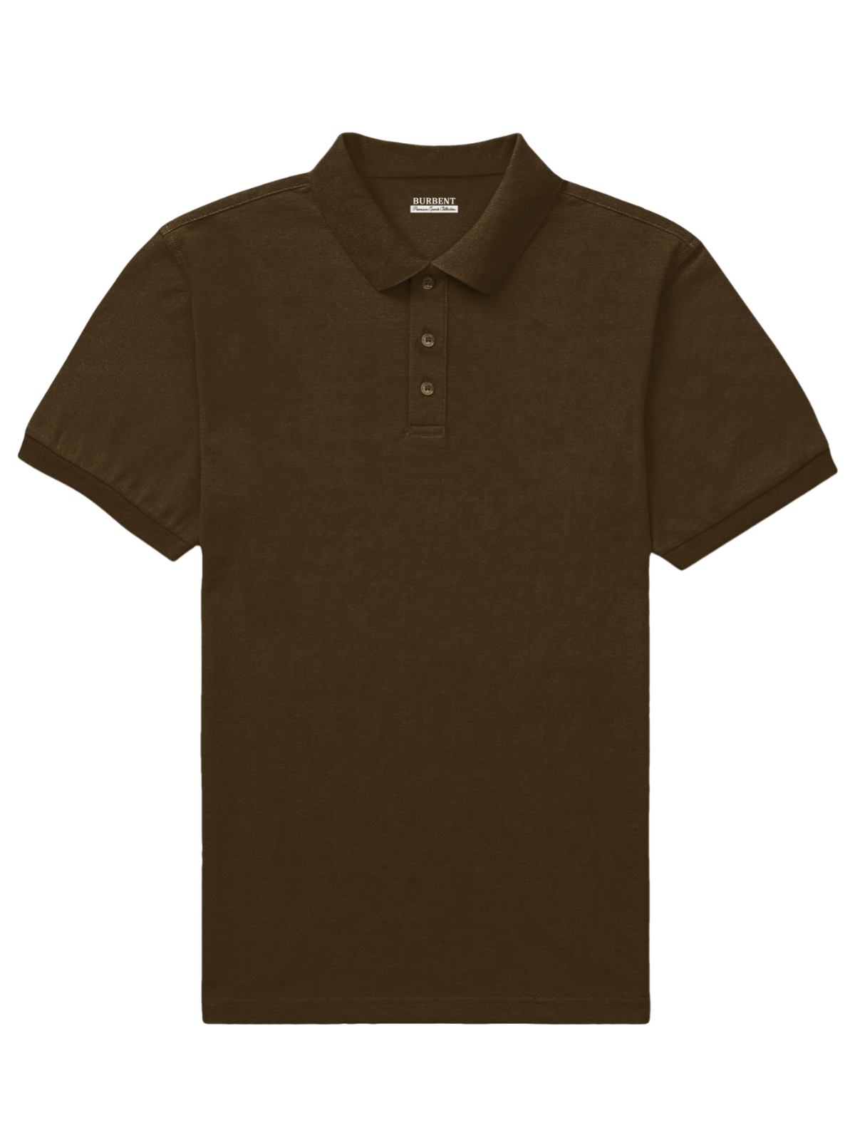 Coffee Brown Polo for Men - BURBENT®