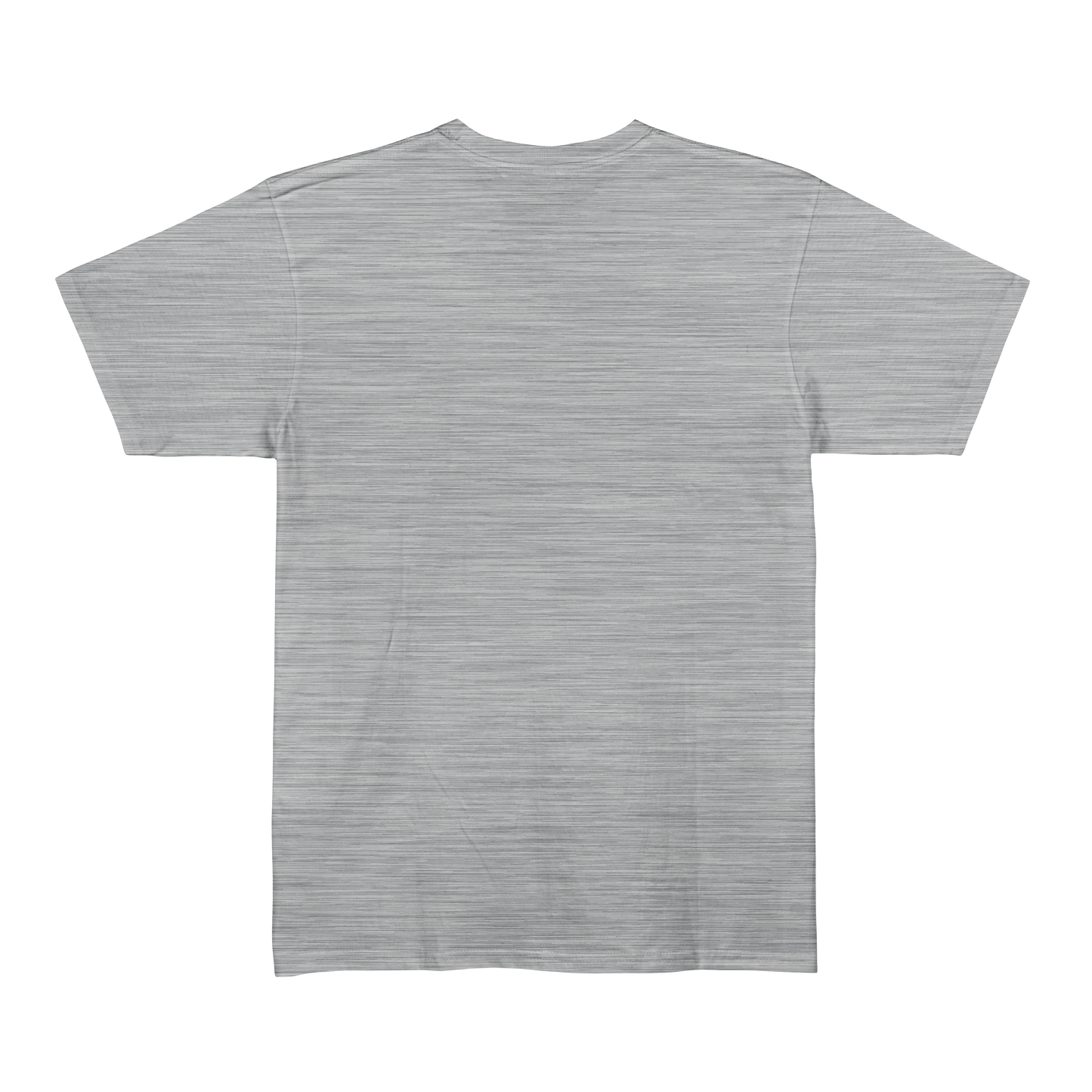 Grey Melange Unisex Regular Fit Tshirt - BURBENT®