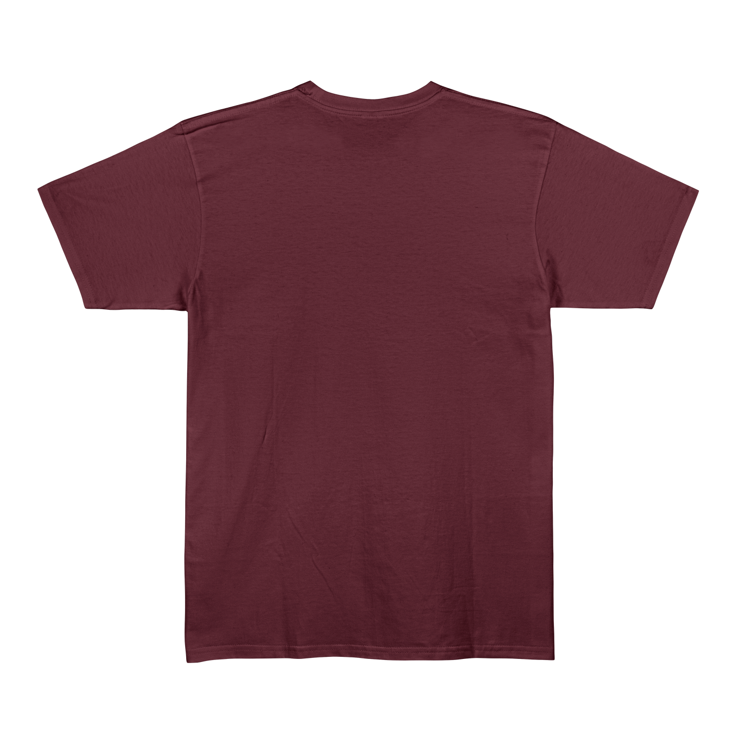 Maroon Unisex Regular Fit Tshirt - BURBENT®