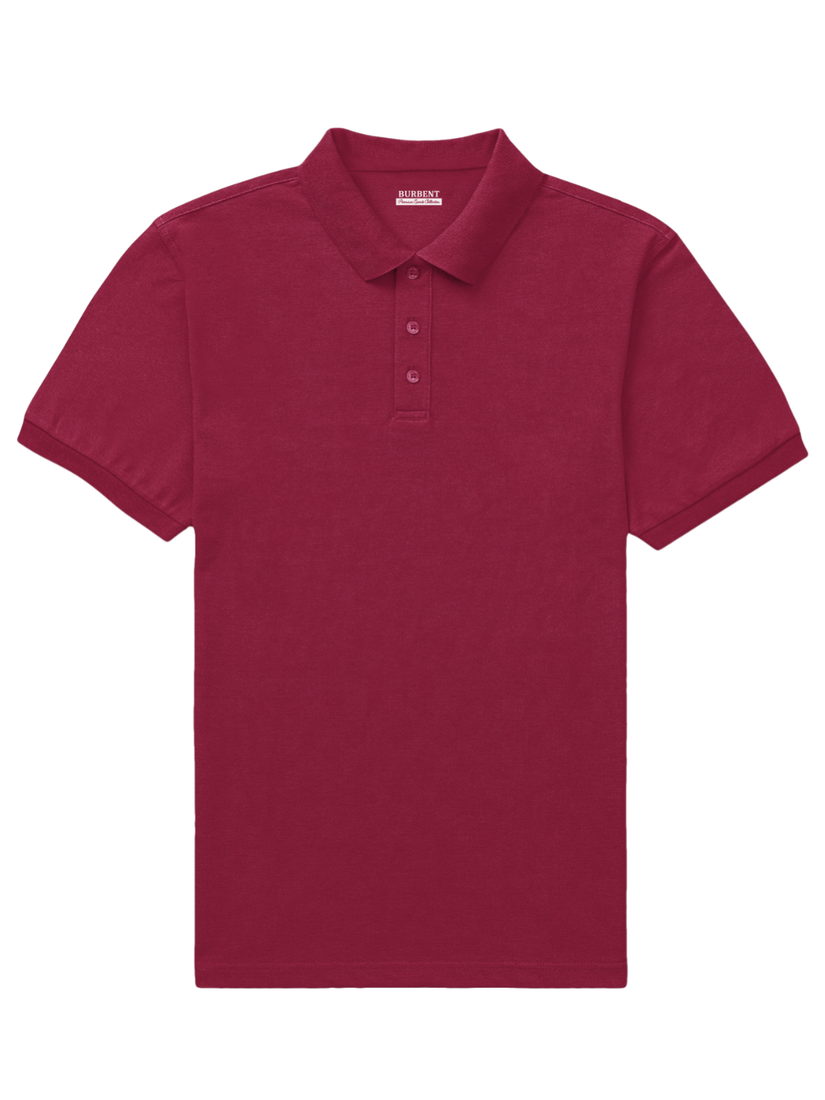 Maroon Polo For Men - BURBENT®