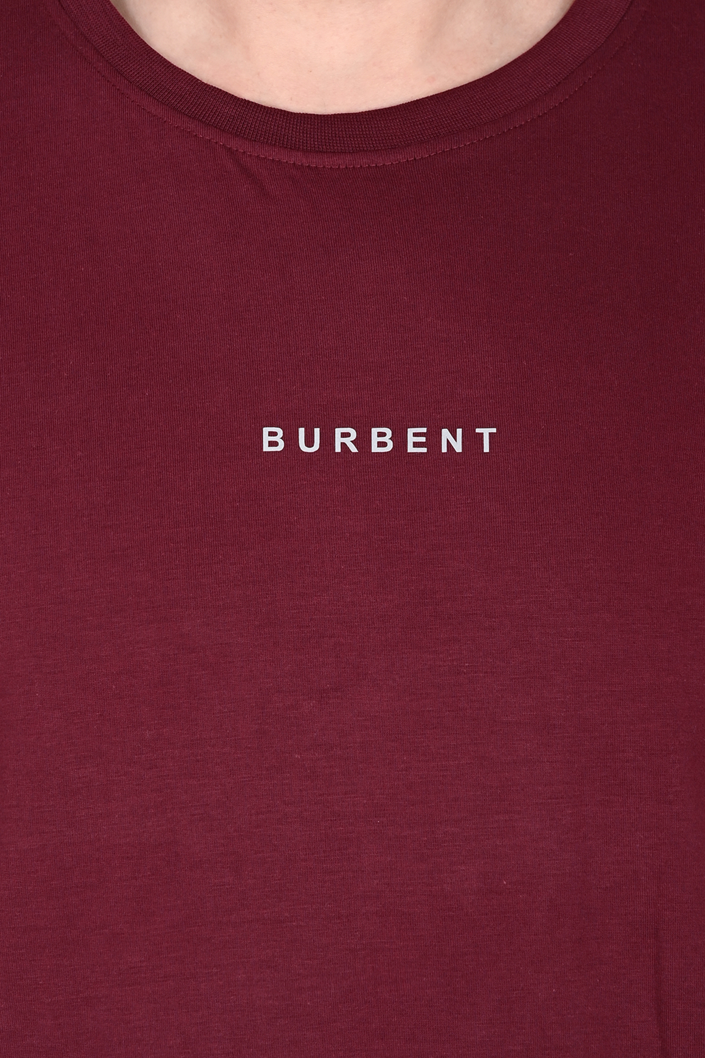 Maroon Supima® Cotton T-shirt - BURBENT®