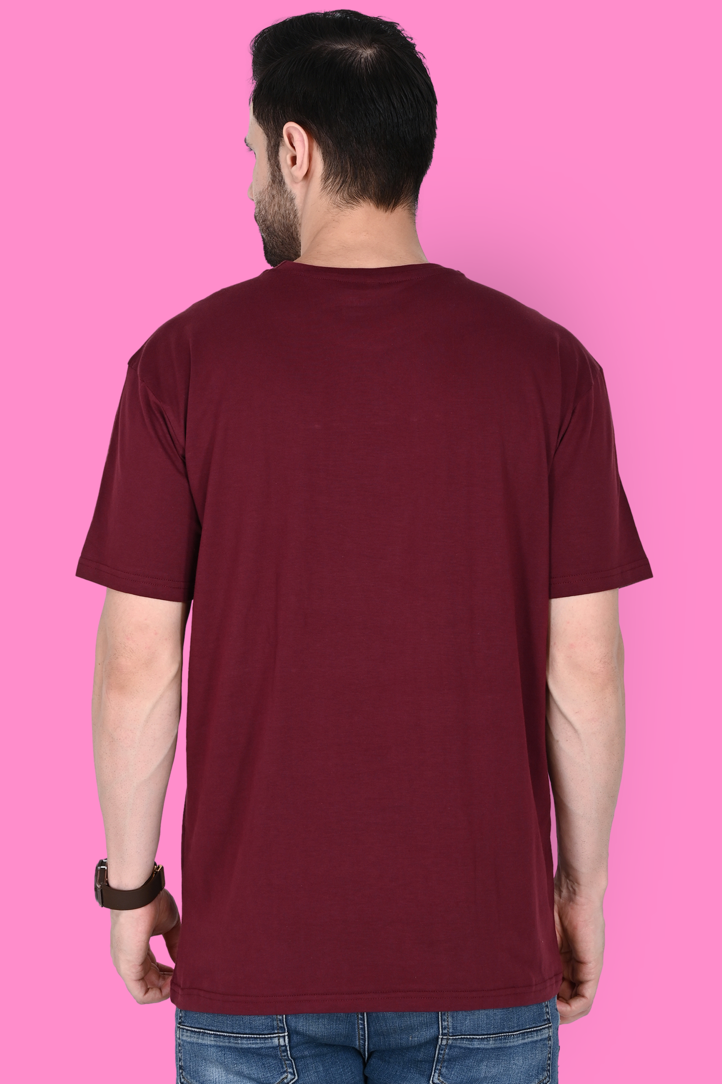 Maroon Supima® Cotton T-shirt - BURBENT®