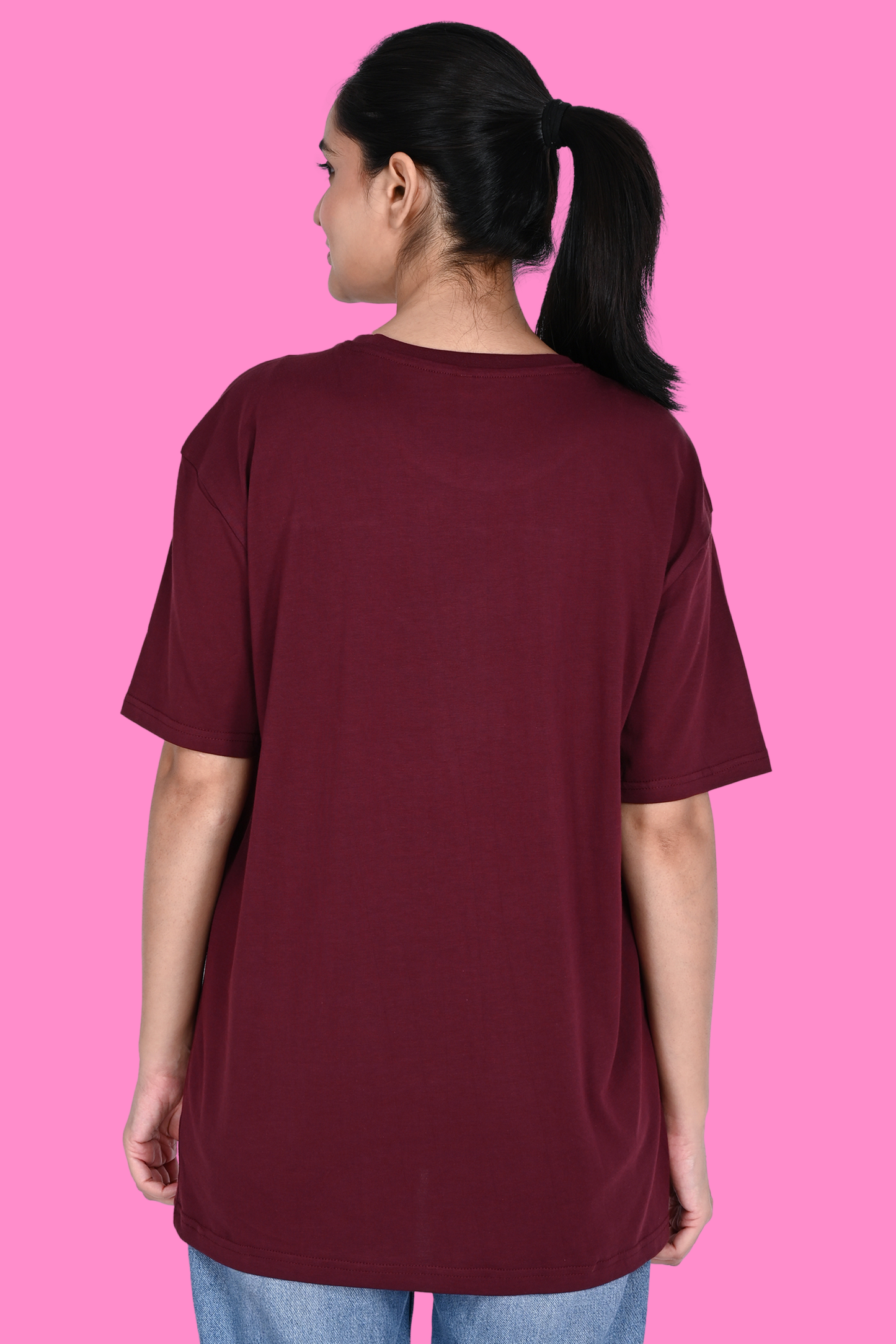 Maroon Supima® Cotton T-shirt - BURBENT®