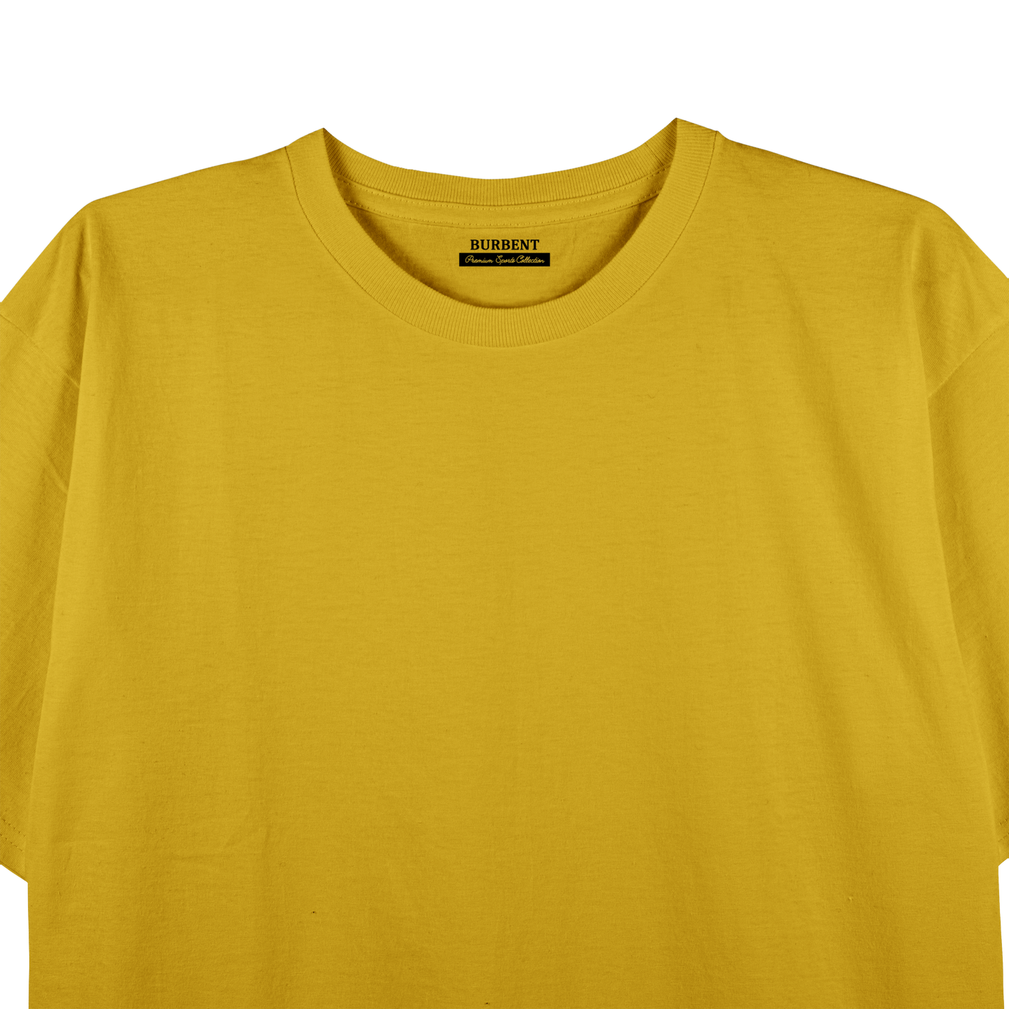 Mustard Unisex Regular Fit Tshirt - BURBENT®