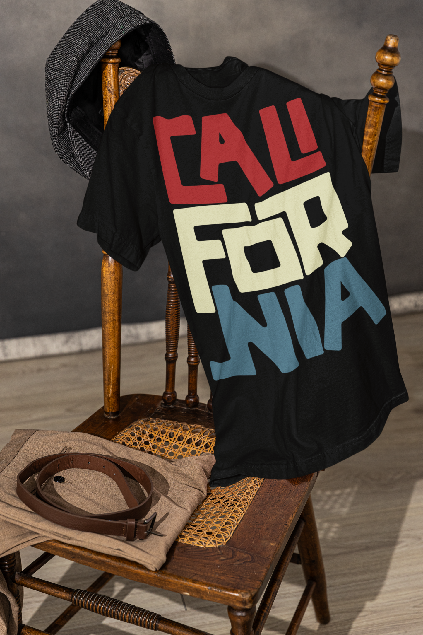 California Tri-Color Tee - BURBENT®