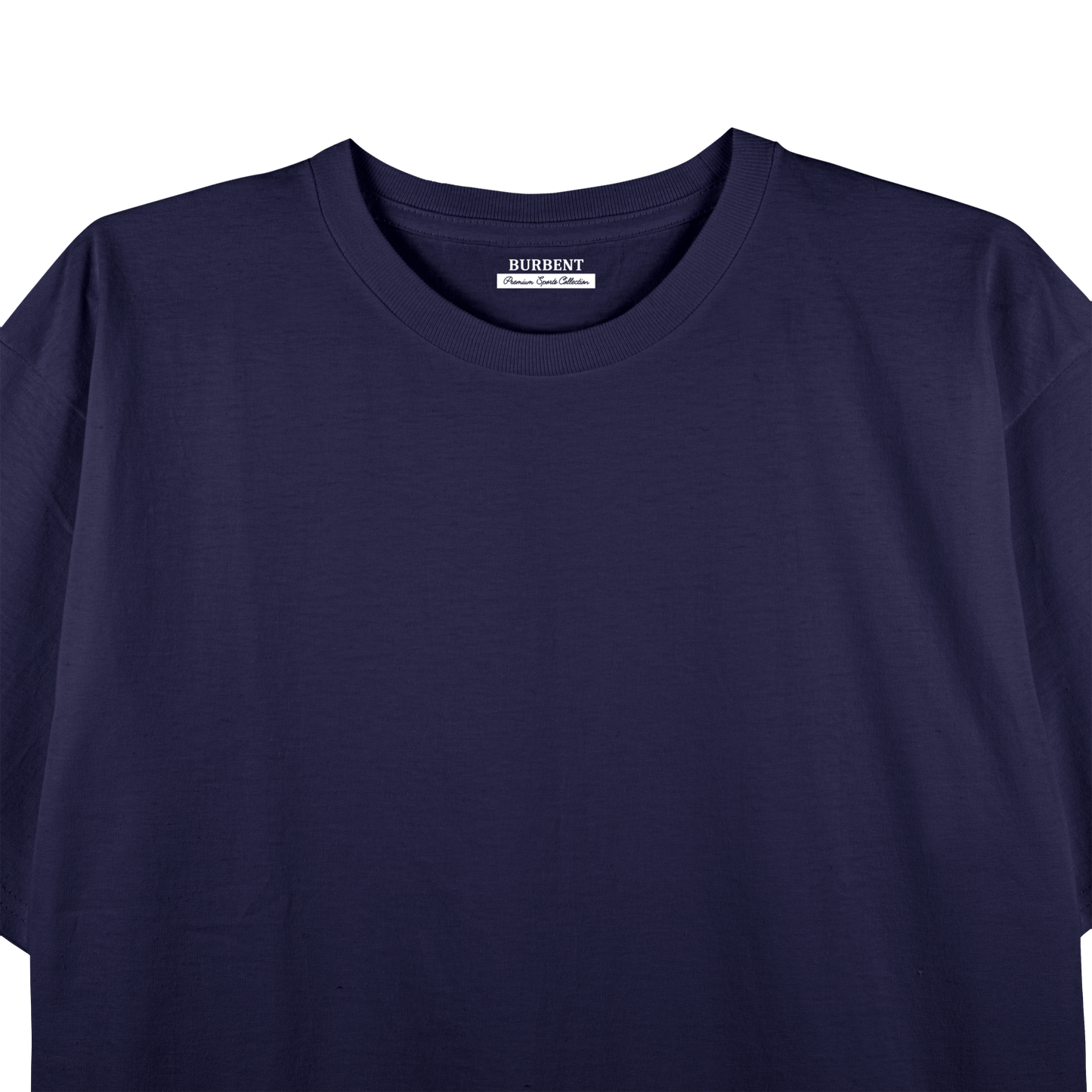 Navy Blue Unisex Regular Fit Tshirt - BURBENT®