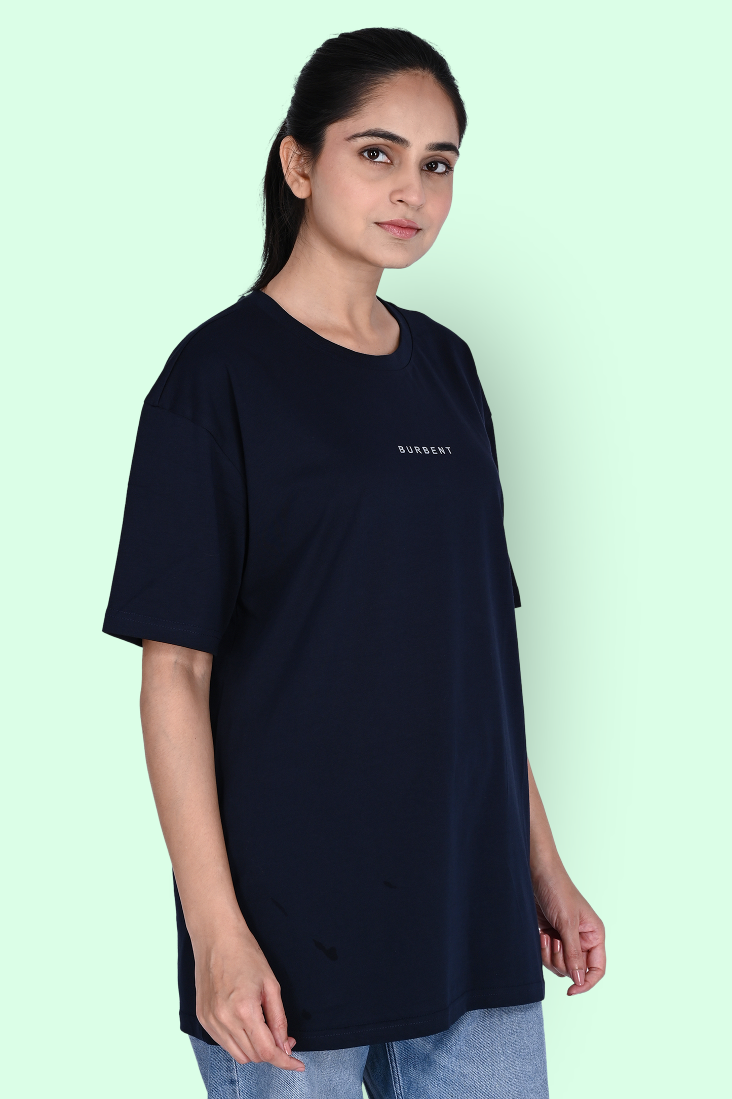 Navy Blue Supima® Cotton T-shirt - BURBENT®