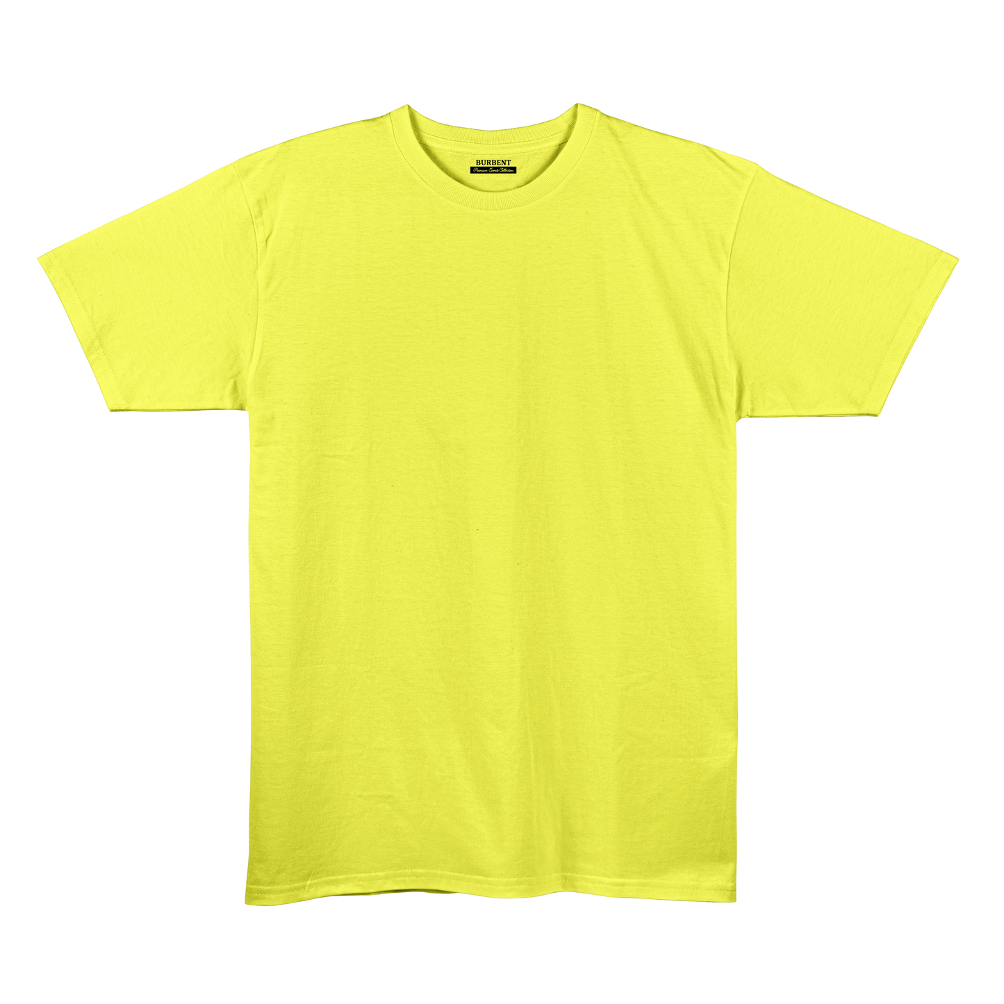 Neon Yellow Unisex Regular Fit Tshirt - BURBENT®