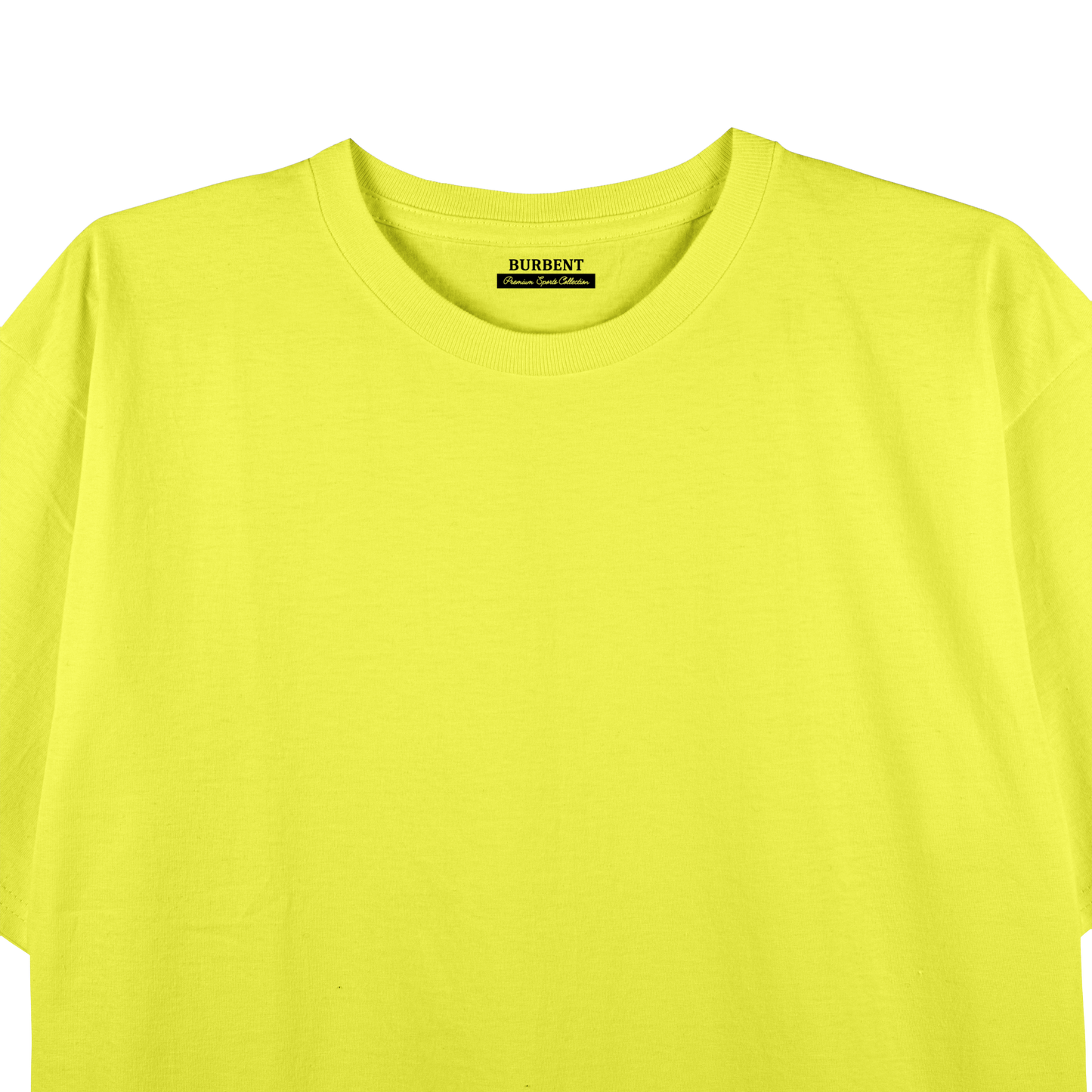Neon Yellow Unisex Regular Fit Tshirt - BURBENT®
