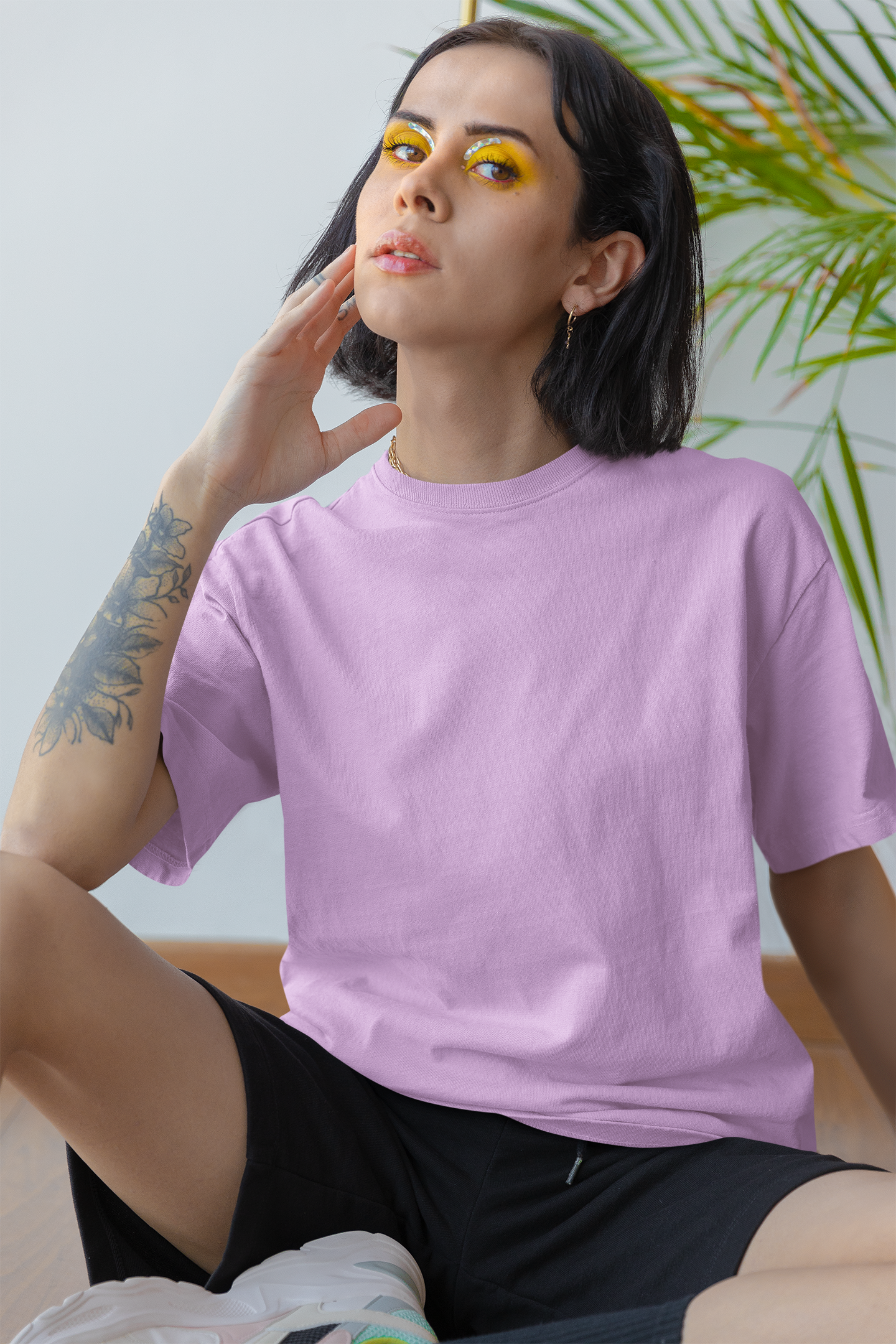 Lavender Oversized Fit Unisex Tshirt - BURBENT®