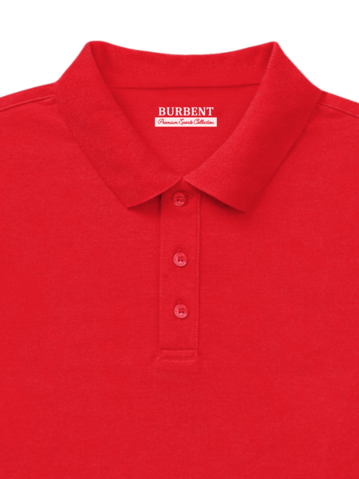 Brick Red Polo for Men - BURBENT®