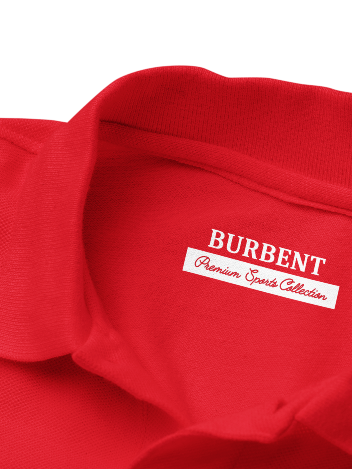 Brick Red Polo for Men - BURBENT®