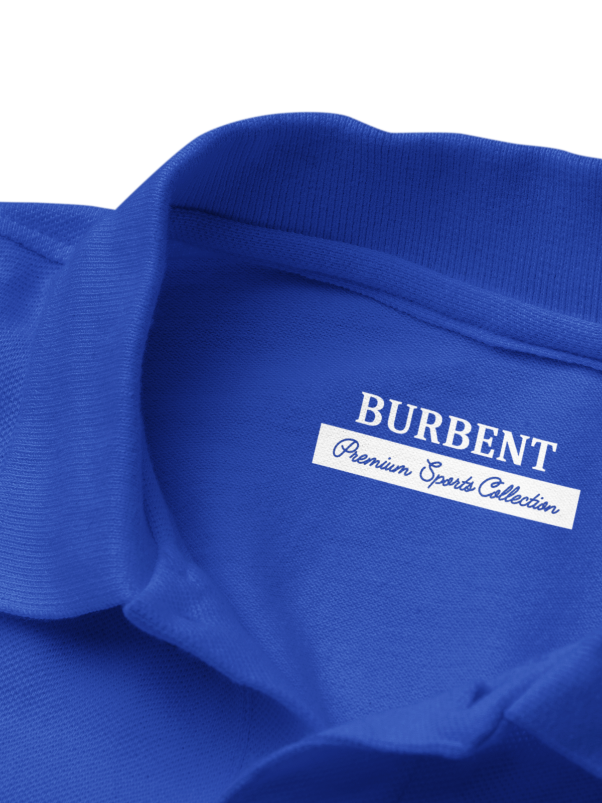 Royal Blue Polo for Men - BURBENT®