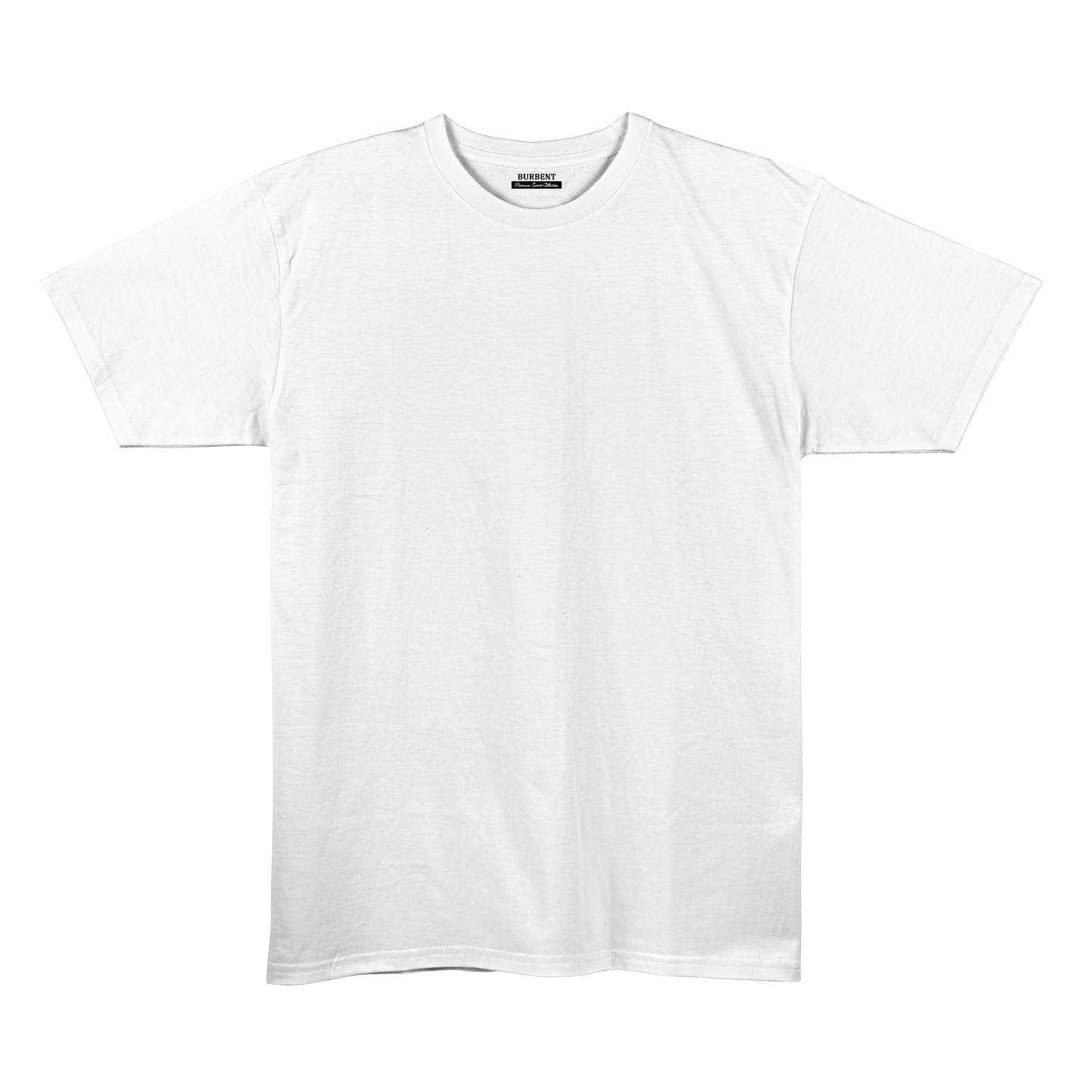 White Unisex Regular Fit Tshirt - BURBENT®