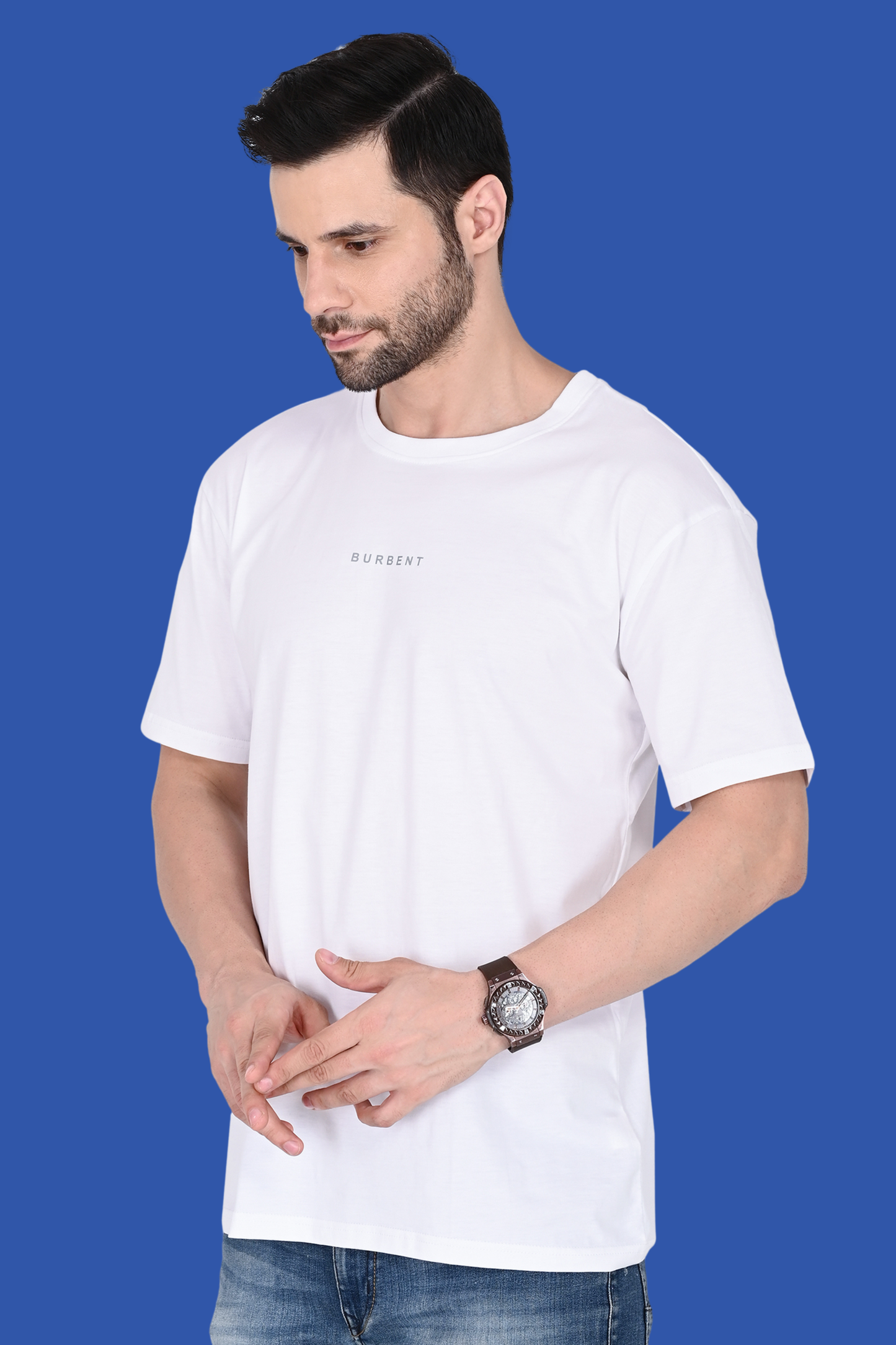White Supima® Cotton T-shirt - BURBENT®