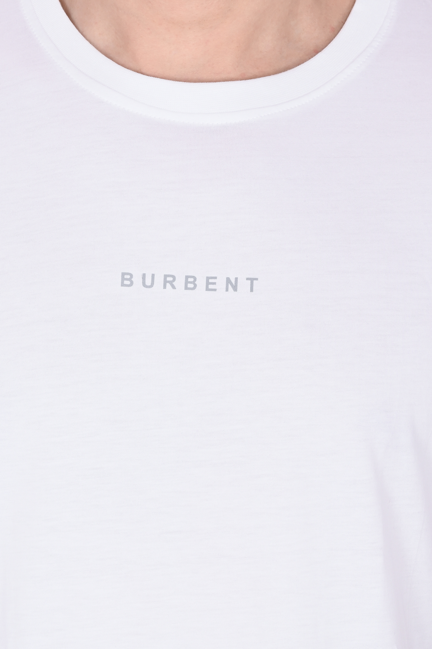 White Supima® Cotton T-shirt - BURBENT®