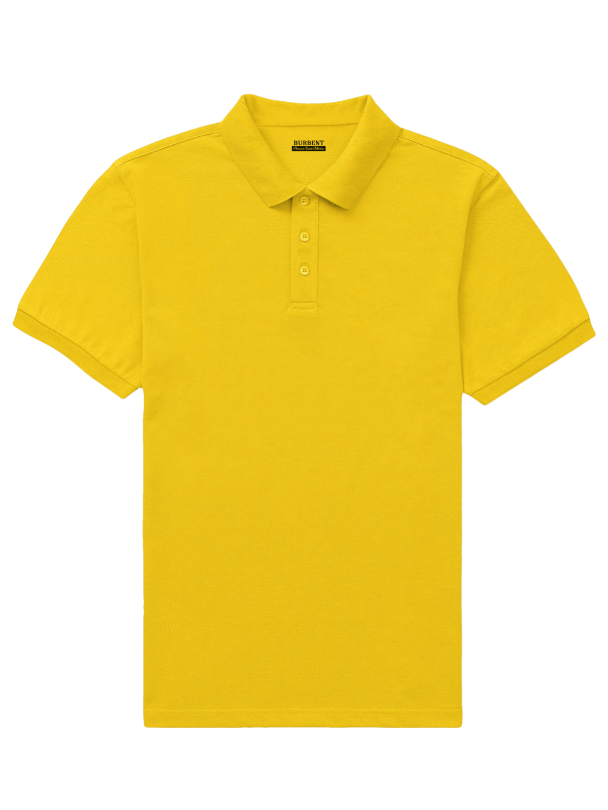 Yellow Polo for Men - BURBENT®