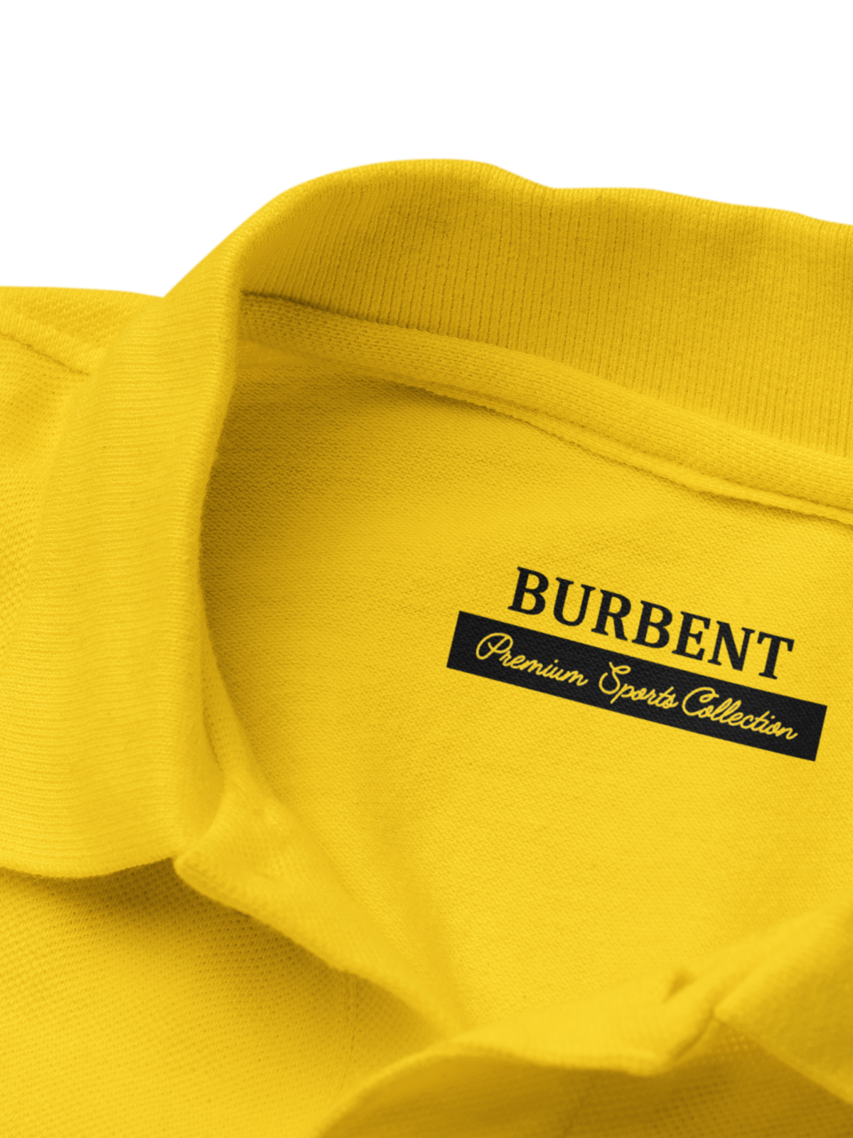 Yellow Polo for Men - BURBENT®