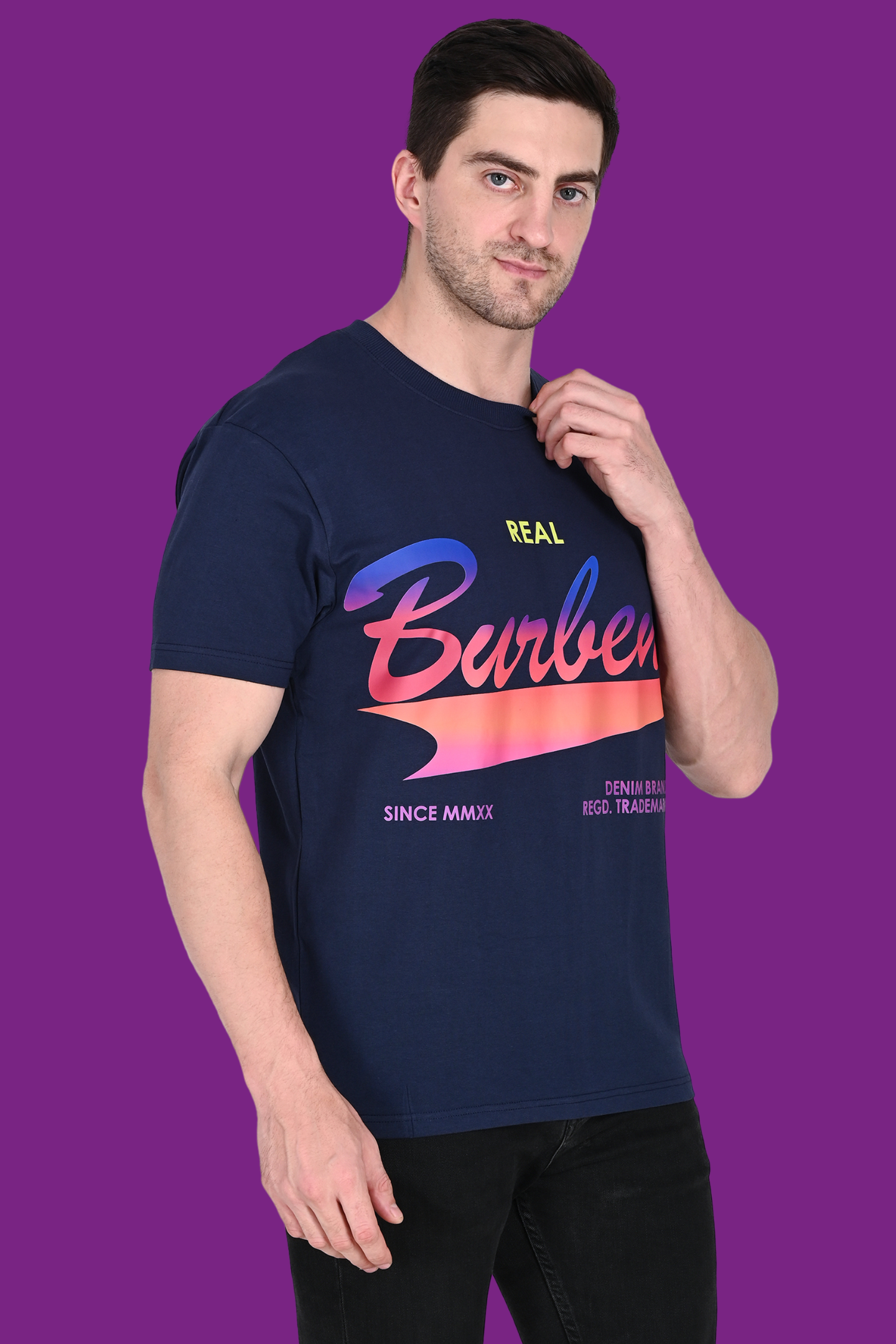 Burbent Real Signature Gradient Tee