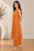 Burnt Orange Modal Mirror A-Line Set
