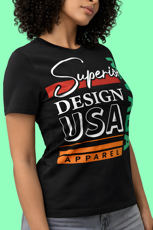 Superior Design USA Nevada Graphic Premium Stretch T-Shirt – Black