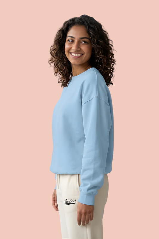 Baby Blue Unisex Pullover Sweatshirt