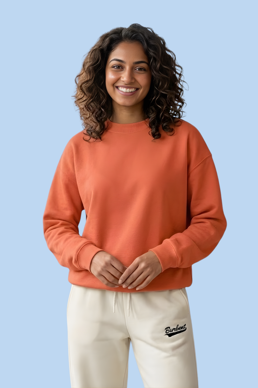 Coral Unisex Pullover Sweatshirt