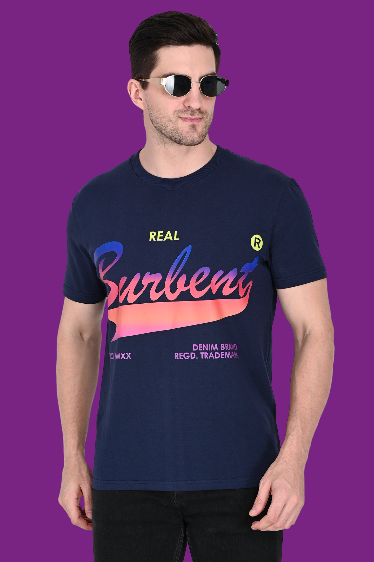 Burbent Real Signature Gradient Tee