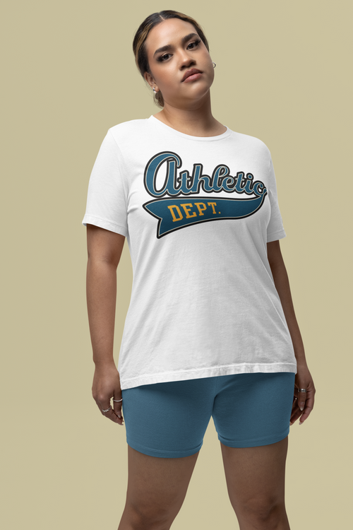 Athletic Dept. Tee - White