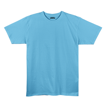 Baby Blue Unisex Regular Fit Tshirt - BURBENT®