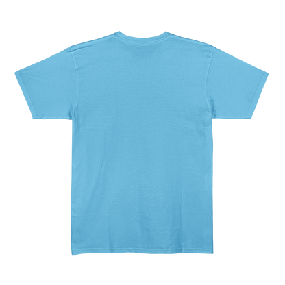 Baby Blue Unisex Regular Fit Tshirt - BURBENT®