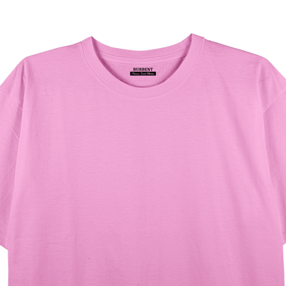 Baby Pink Unisex Regular Fit Tshirt - BURBENT®