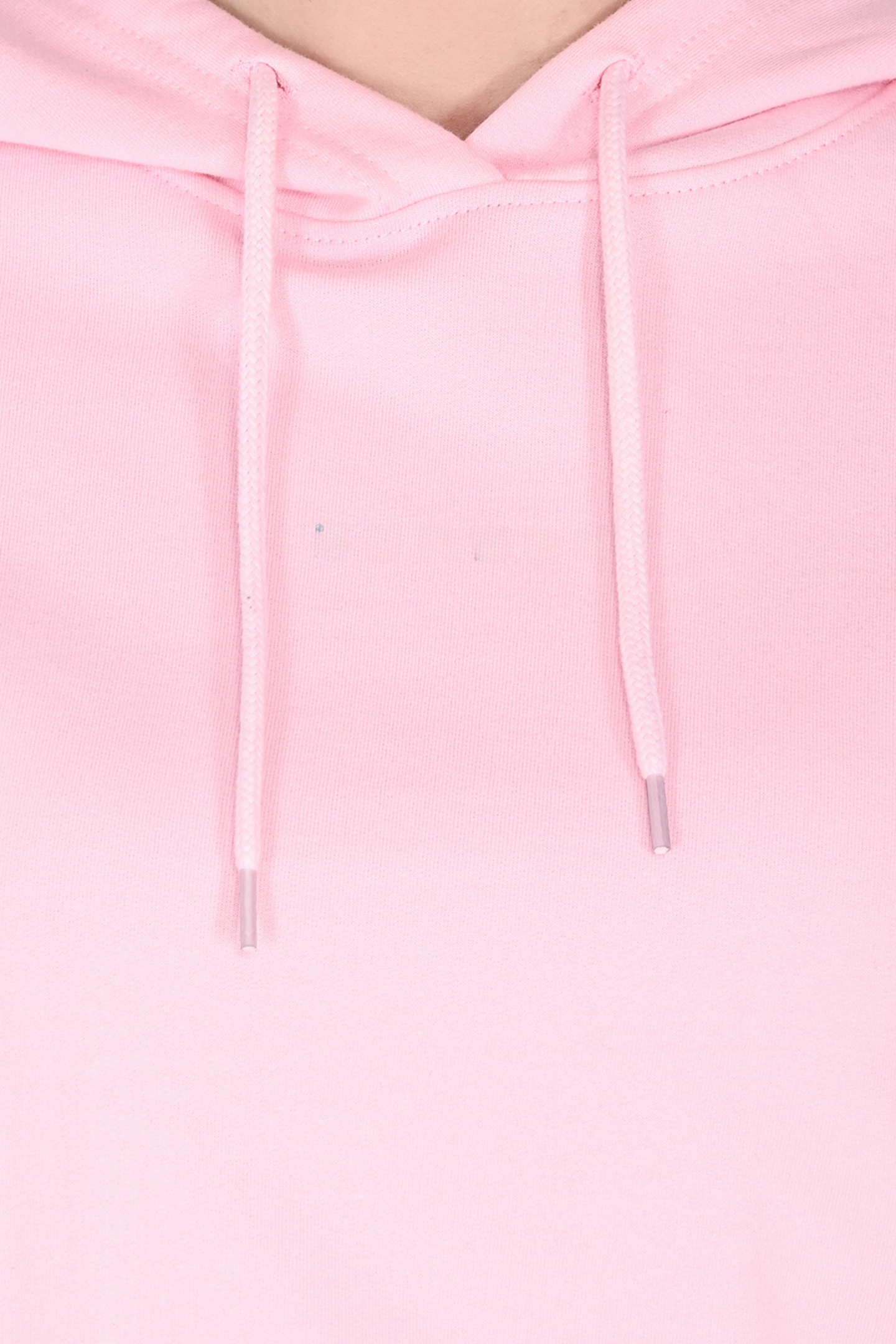 Light Pink Crop Hoodie