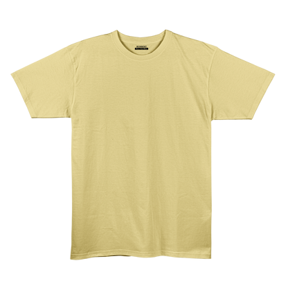 Beige Unisex Regular Fit Tshirt - BURBENT®