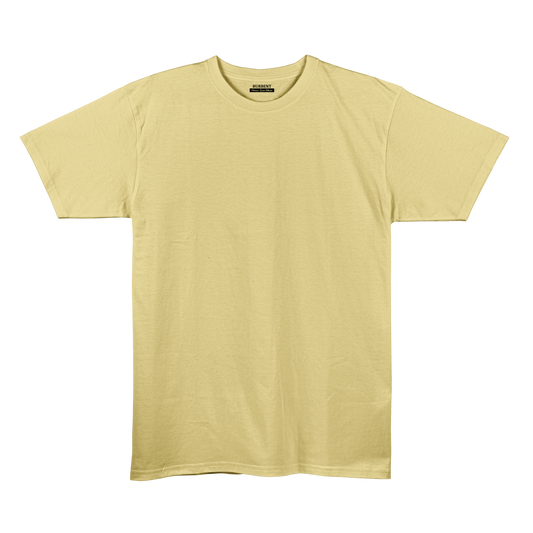 Beige Unisex Regular Fit Tshirt - BURBENT®