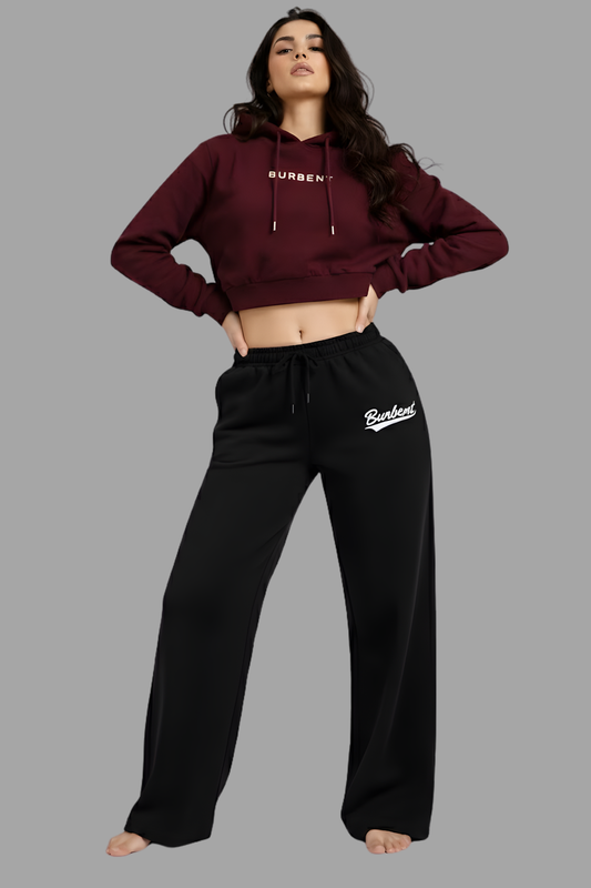 Jet Black Signature Relaxed Sweatpants