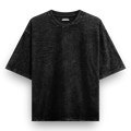 Vintage Black Acid Washed Oversized T-Shirt