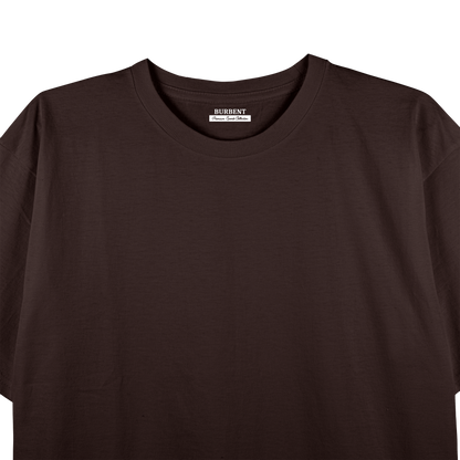 Brown Unisex Regular Fit Tshirt - BURBENT®